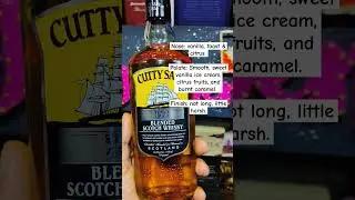 Cutty sark whisky review #whiskycollection #whiskyreviews #whisky #whiskyunder2000 #shorts