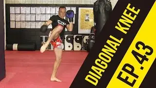 Диагональный удар коленом - Punchbagpro Technique 43
