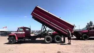 630A  1981 International S Series T/A Grain Truck 