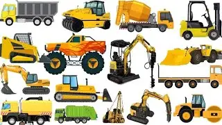 Excavator Synthetic, Hammer, Demolition, Dragline, Bucket Wheel, Loader, Truck, Jcb, Road Roller