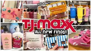 TJ MAXX SHOP WITH ME! All New Finds For 2026 - Body Care, Valentines Decor, & More!
