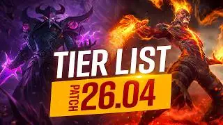TIER LIST DO PATCH 26.04 - OS MELHORES CAMPE&Otilde;ES PARA SUBIR DE ELO! - League of Legends
