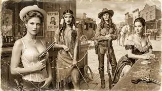 RARE Photos of the Most ICONIC Women of the WILD WEST