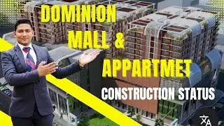 Dominion Mall and Appartment construction status & Updates | Shops available in bahria town Karachi
