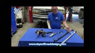 Sky's Offroad Design OBS 92-97 F-250/350 Crossover Steering Conversion
