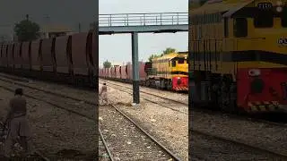 NLC Freight Train passing Through Rahim Yar Khan Railway Station🚏 #tollroads