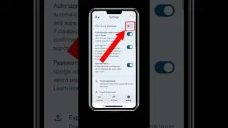 chrome save password setting&lrm;On Auto save passwords in chrome &lrm;&lrm;#shorts #shortfeed #youtubeshorts
