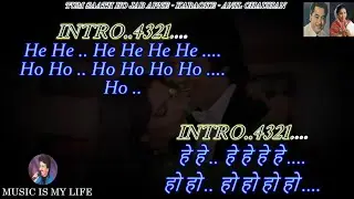 Tum Saath Ho Jab Apne ( Re-upload ) Karaoke With Scrolling Lyrics Eng. & हिंदी
