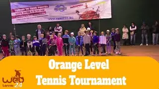 Kids Tennis Tournament / Orange Level - Cezara and Bianca from WebTennis24