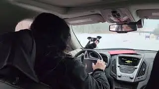 2023 - BEHIND THE SCENES -Set Up 4 POV Driving Scene - CAROLINE BLUE 