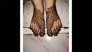 groom feet mehndi designs//dulhe ke liy simple feet/leg mehndi designs 2022