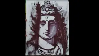 Lord Shiva Art to writing 🖋️ Pen | By @rohit_bhuriya1 | Rong3RB