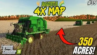 MEGA COTTON FIELD HARVEST WITH 4 JOHN DEERE CP690'S! | Dakota 4x | Farming Simulator 25 | FS25 #35