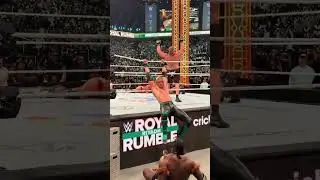 Brock Lesnar Eliminate Oba Femi Royal Rumble