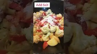 Fish Curry with Tomato, Cauliflower and Potato | #shorts #food #recipe #fish #curry #dinner