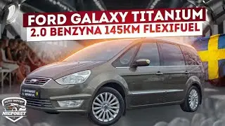 RODZINNY AUTOBUS ‼️ FORD GALAXY TITANIUM ☑️ 2.0 BENZYNA 145KM ☑️ 