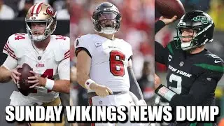 Minnesota Vikings News Dump (3.10.24) | Sam Darnold? Zach Wilson? Baker Mayfield? Kirko VHS Tapes