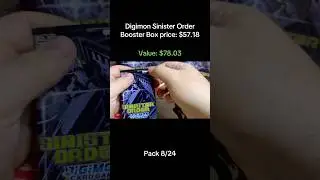 Pack 8/24 still searching for the main man #digimontcg #rippingpacks #digimoncardgame