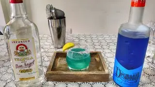 Blue Margarita🌀 || Easy Tequila & Blue Curacao Cocktails #margarita