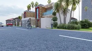 02 VILLAS DUPLEX  SUR 500m2 MODERN HOUSE DESIGN