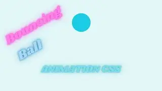 bouncing ball css Animation #css #html #coding #animation