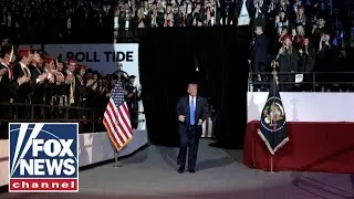 'BEST NIGHT EVER': University of Alabama grads hear President Trump speak