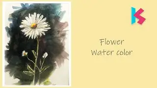 Flower Water color - Kesan Studio work - 4 12 2023