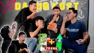PRANK SPRITE CAMPUR INSTO + BIKIN SASHIMI DENGAN KEARIFAN LOKAL || [Dapur Kost]