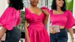 How to Cut and Sew puffy sleeve/ A ￼beginner Friendly 