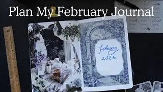 Setting up my February Journal | Plan With Me