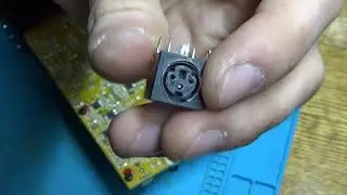 Замена разъема питания на микшерном пульте Behringer Xenyx QX1002.