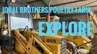 Abandoned Yorkshire poultry farm - JCB&rsquo;s everywhere