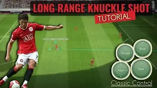 How To Perform Long Range Knuckle Shot In PES 2021 Mobile⁉️ | Classic Control
