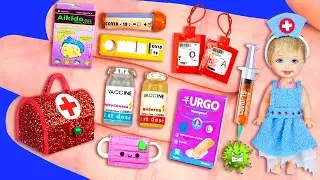 25 MINIATURE MEDICAL SUPPLIES CRAFT FOR BARBIE DOLL