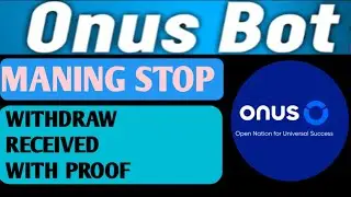 How to Play Onus Tap Tap Airdrop | Onus Tap Tap Withdrawal | Onus  maining stop connect wallet 😱🚨
