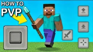Minecraft Spear PVP TUTORIAL For Mobile Players