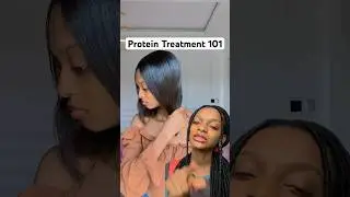 How to know when your hair needs Protein treatment #shorts #hairtok #relaxedhair #proteintreatment