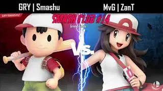 Smash Club #14 - Smashu (Ness) vs ZanT (Pokemon Trainer) - Grand Finals
