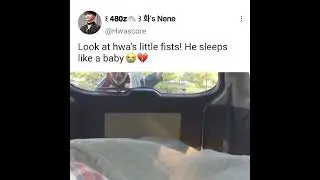 The way Seonghwa sleeps with his fists in air 😭