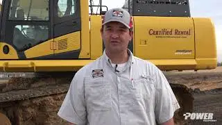 Komatsu Certified Rentals & Support from Power Equipment Company Help Double T Construction Expand
