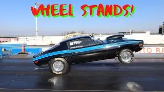 Wild Rides 2022 Drag Racing Sacramento Raceway *Smoking Tires & Wheel Stands*