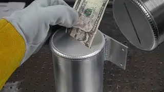 TIG Welding Aluminum Fabrication - Making a Friend a Pay Box / Tube for his Pickleball Courts