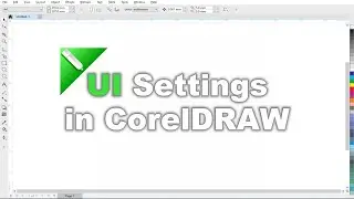 UI Settings in Coreldraw | How To Reset Coreldraw