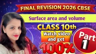 surface area and volume grade  10 maths revision 1 2026 important question