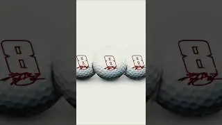 They made Kyle Busch Golf Balls? #nascar #kylebusch #golf #ball #random #rowdy
