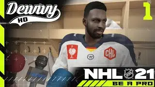 NHL 21 Be A Pro | THRILLING DEBUT | Part 1