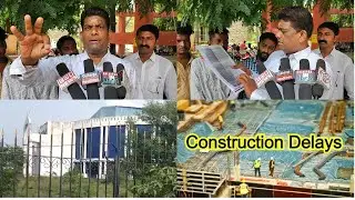 Jai Kannadi Rakashana Veedika Members Press Meet And Accuse PWD of Corruption | Dr. Ambedkar Bhavan