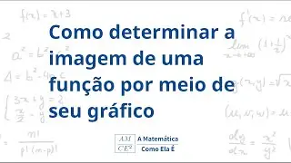 Como determinar a imagem de uma função por meio de seu gráfico