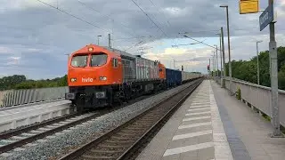 Zugverkehr in Nünchritz am 27.06.23 von 18:56 Uhr bis 19:50 Uhr