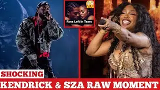 Tears, Hugs & Shock as Kendrick & SZA&rsquo;s Raw Moment Breaks the Internet.